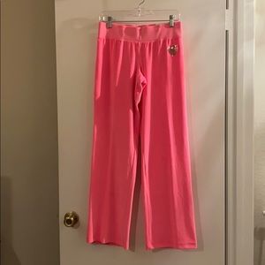 Pink Velour Pink Brand Sweatpants